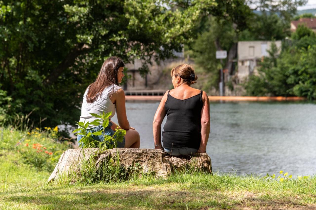 Camping Maeva Escapades Millau Plage Buitenkant foto